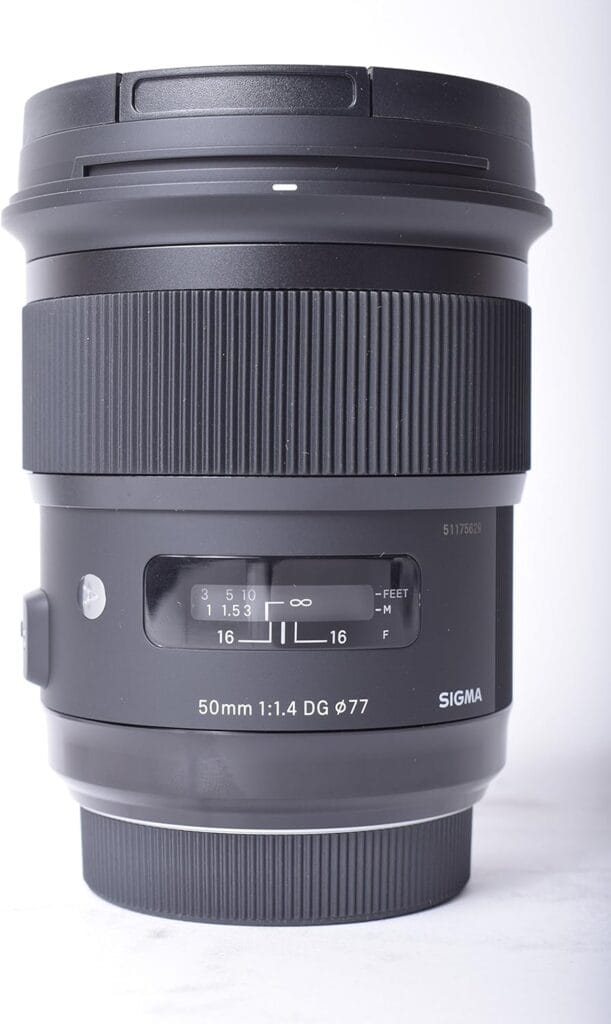Sigma 50mm f/1.4 DG HSM Art lens