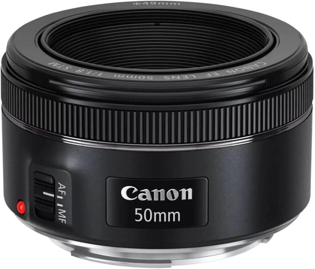 Canon EF 50mm f/1.8 lens
