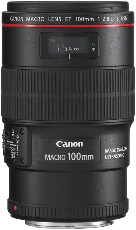 Canon EF 100mm f/2.8L Macro IS USM lens