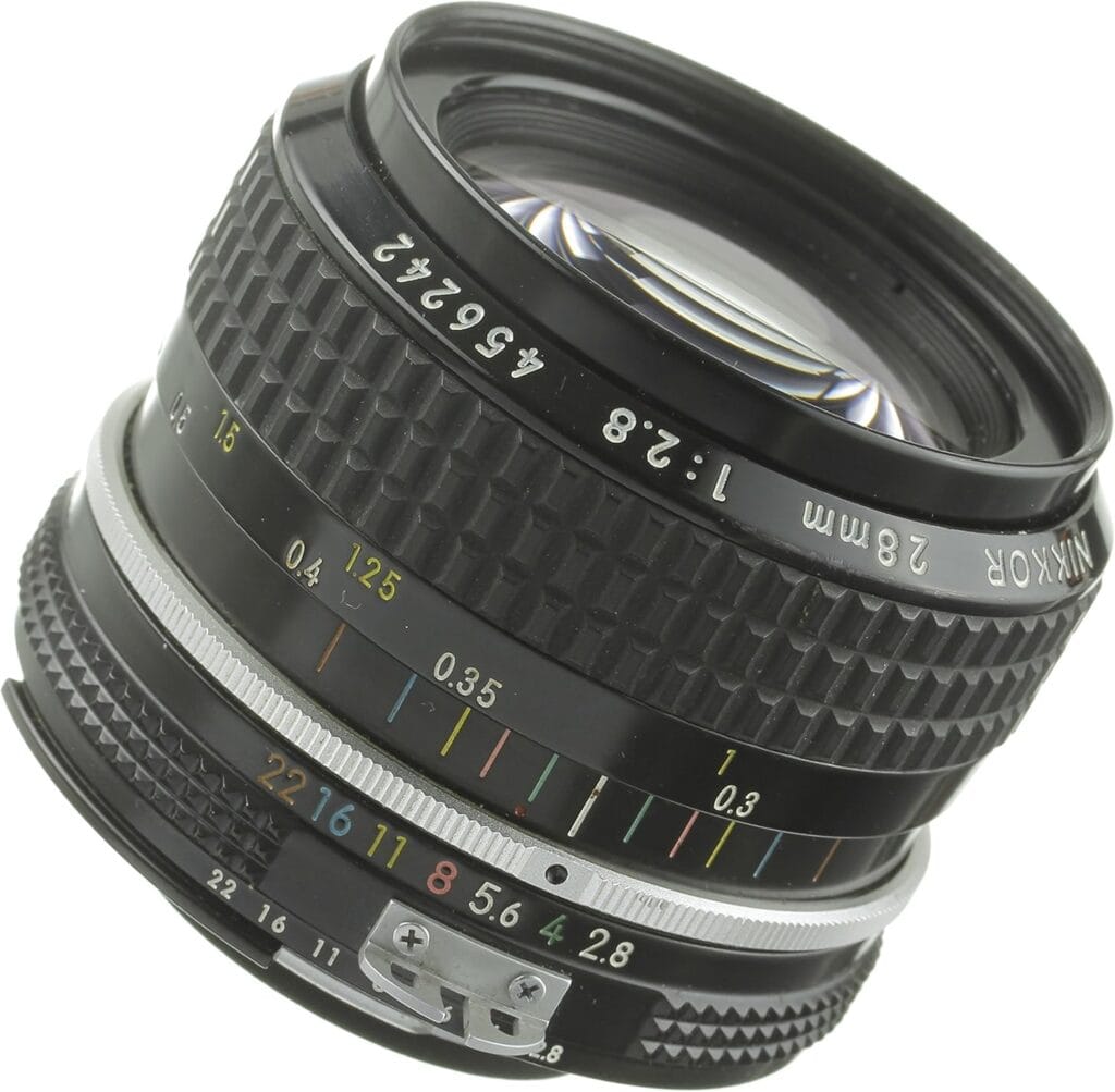 Nikon 28mm f/2.8 AI-S lens