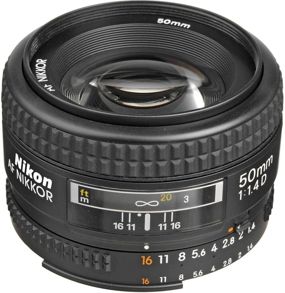 Nikon 50mm f/1.4 lens